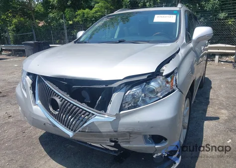 2010 Lexus Rx 350 from USA, damaged, VIN 2T2ZK1BAXAC012642
